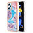 Silicone Candy Rubber Gel Fashionable Pattern Soft Case Cover YB3 for Xiaomi Redmi Note 11 Pro+ Plus 5G Blue