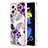 Silicone Candy Rubber Gel Fashionable Pattern Soft Case Cover YB3 for Xiaomi Redmi Note 11 Pro+ Plus 5G Purple