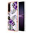 Silicone Candy Rubber Gel Fashionable Pattern Soft Case Cover YB4 for Sony Xperia 1 IV