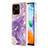 Silicone Candy Rubber Gel Fashionable Pattern Soft Case Cover YB5 for Xiaomi Redmi 10 Power Purple