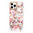 Silicone Candy Rubber Gel Fashionable Pattern Soft Case Cover YJ1 for Apple iPhone 13 Pro Clove Purple