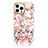 Silicone Candy Rubber Gel Fashionable Pattern Soft Case Cover YJ1 for Apple iPhone 13 Pro Max Clove Purple