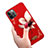 Silicone Candy Rubber Gel Flowers Soft Case Cover for Apple iPhone 12 Pro