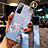 Silicone Candy Rubber Gel Flowers Soft Case Cover for Huawei Enjoy 20 Pro 5G Sky Blue