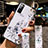 Silicone Candy Rubber Gel Flowers Soft Case Cover for Huawei Enjoy Z 5G White