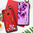 Silicone Candy Rubber Gel Flowers Soft Case Cover for Huawei Honor 10 Lite