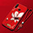 Silicone Candy Rubber Gel Flowers Soft Case Cover for Huawei Honor 20E Red