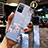 Silicone Candy Rubber Gel Flowers Soft Case Cover for Huawei Honor X10 Max 5G Sky Blue