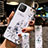 Silicone Candy Rubber Gel Flowers Soft Case Cover for Huawei Nova 8 SE 5G White