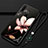 Silicone Candy Rubber Gel Flowers Soft Case Cover for Oppo A31 Brown