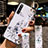 Silicone Candy Rubber Gel Flowers Soft Case Cover for Realme X50 5G White