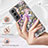 Silicone Candy Rubber Gel Flowers Soft Case Cover for Samsung Galaxy S21 5G