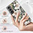 Silicone Candy Rubber Gel Flowers Soft Case Cover for Samsung Galaxy S21 Plus 5G