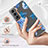 Silicone Candy Rubber Gel Flowers Soft Case Cover for Samsung Galaxy S22 Plus 5G