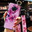 Silicone Candy Rubber Gel Flowers Soft Case Cover for Vivo Nex 3