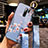 Silicone Candy Rubber Gel Flowers Soft Case Cover for Xiaomi Redmi 9 Prime India Sky Blue