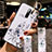 Silicone Candy Rubber Gel Flowers Soft Case Cover for Xiaomi Redmi 9 Prime India White