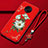 Silicone Candy Rubber Gel Flowers Soft Case Cover for Xiaomi Redmi K30 Pro Zoom Red