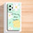 Silicone Candy Rubber Gel Flowers Soft Case Cover for Xiaomi Redmi Note 12 Pro 5G Green