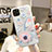 Silicone Candy Rubber Gel Flowers Soft Case Cover H03 for Apple iPhone 11 Pro