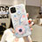 Silicone Candy Rubber Gel Flowers Soft Case Cover H03 for Apple iPhone 11 Pro Max