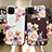 Silicone Candy Rubber Gel Flowers Soft Case Cover H04 for Apple iPhone 11 Pro