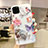 Silicone Candy Rubber Gel Flowers Soft Case Cover H06 for Apple iPhone 11 Pro