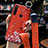 Silicone Candy Rubber Gel Flowers Soft Case Cover K02 for Xiaomi Redmi Note 8 Red