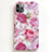 Silicone Candy Rubber Gel Flowers Soft Case Cover S01 for Apple iPhone 11 Pro