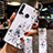 Silicone Candy Rubber Gel Flowers Soft Case Cover S01 for Huawei P20 Lite (2019) White