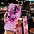 Silicone Candy Rubber Gel Flowers Soft Case Cover S01 for Oppo A11