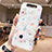 Silicone Candy Rubber Gel Flowers Soft Case Cover S01 for Samsung Galaxy A80 Sky Blue