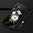 Silicone Candy Rubber Gel Flowers Soft Case Cover S01 for Samsung Galaxy A90 5G White