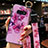 Silicone Candy Rubber Gel Flowers Soft Case Cover S01 for Samsung Galaxy S10e