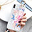 Silicone Candy Rubber Gel Flowers Soft Case Cover S02 for Apple iPhone Xs