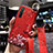 Silicone Candy Rubber Gel Flowers Soft Case Cover S02 for Realme XT Red