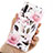 Silicone Candy Rubber Gel Flowers Soft Case Cover S02 for Samsung Galaxy Note 10 Plus
