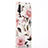 Silicone Candy Rubber Gel Flowers Soft Case Cover S02 for Samsung Galaxy Note 10 Plus 5G