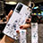 Silicone Candy Rubber Gel Flowers Soft Case Cover S02 for Vivo X60 5G