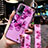 Silicone Candy Rubber Gel Flowers Soft Case Cover S02 for Vivo X60 Pro 5G
