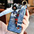 Silicone Candy Rubber Gel Flowers Soft Case Cover S02 for Xiaomi Mi Note 10 Blue