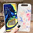 Silicone Candy Rubber Gel Flowers Soft Case Cover S03 for Samsung Galaxy A80