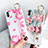 Silicone Candy Rubber Gel Flowers Soft Case Cover S04 for Apple iPhone X