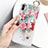 Silicone Candy Rubber Gel Flowers Soft Case Cover S04 for Apple iPhone X