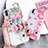 Silicone Candy Rubber Gel Flowers Soft Case Cover S04 for Apple iPhone Xs