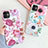 Silicone Candy Rubber Gel Flowers Soft Case Cover S05 for Apple iPhone 11