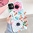 Silicone Candy Rubber Gel Flowers Soft Case Cover S05 for Apple iPhone 11 Mixed