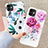 Silicone Candy Rubber Gel Flowers Soft Case Cover S06 for Apple iPhone 11
