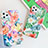 Silicone Candy Rubber Gel Flowers Soft Case Cover S06 for Apple iPhone 11 Pro