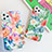 Silicone Candy Rubber Gel Flowers Soft Case Cover S06 for Apple iPhone 11 Pro Max